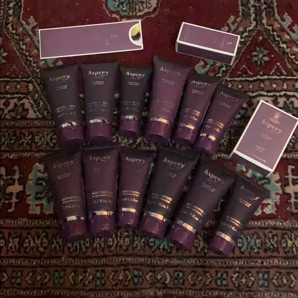 Ritz Carleton Asprey travel sizes